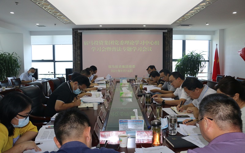 bv伟德源自英国始于1946集团公司党委召开理论学习中心组学习会暨普法专题学习会议(图1)